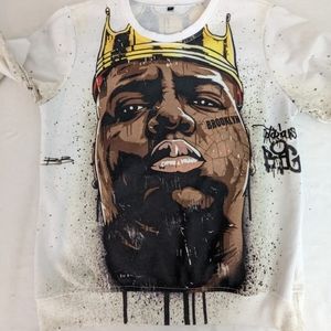 Notorious BIG N07 BOLD GRAPHICS VERY COOL   Sweatshirt Medium